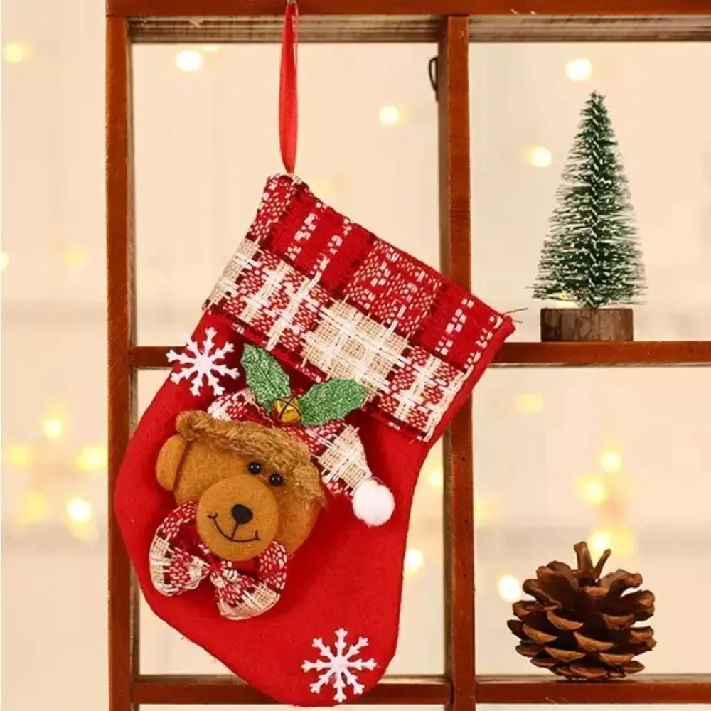 FLEECE SMALL CHRISTMAS‎ STOCKING MIX N MATCH 2/$10